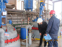 華謀咨詢?yōu)槟?精細(xì)化工行業(yè))公司進(jìn)行設(shè)備初期清掃輔導(dǎo)